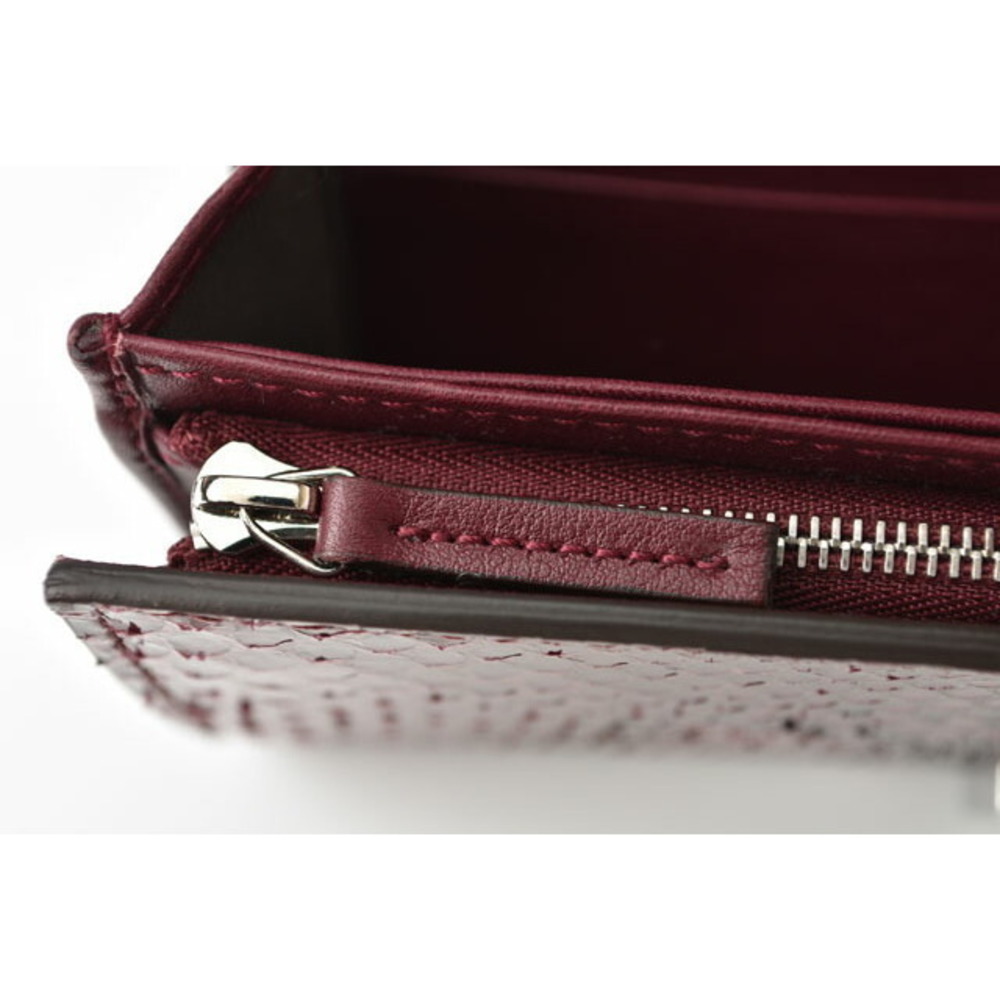 Gucci Chain Wallet Python Pink Multi - image 8